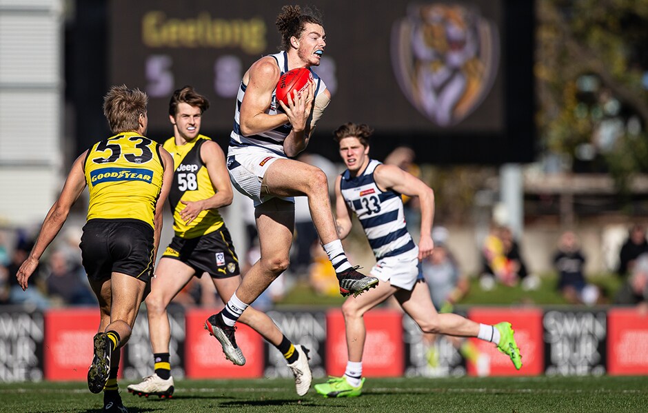 2019_06_10__VFL_HERO.png Wylie Buzza was named in the Cats' best. - Geelong Cats